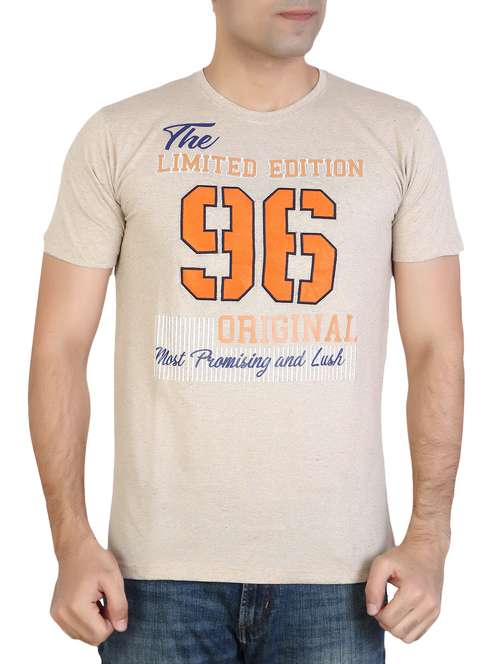 men front print short sleeve t-shirt - 15893906 -  Standard Image - 0