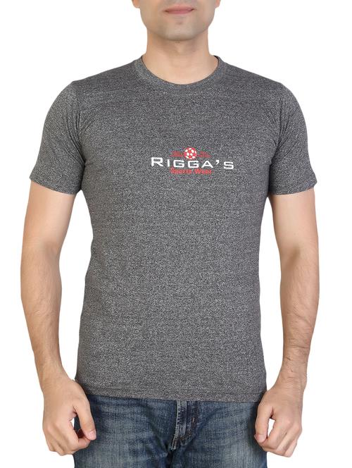 grey cotton blend tshirt - 15894010 -  Standard Image - 0