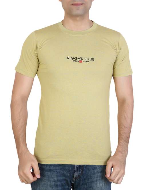 beige cotton blend tshirt - 15894013 - Standard Image - 0