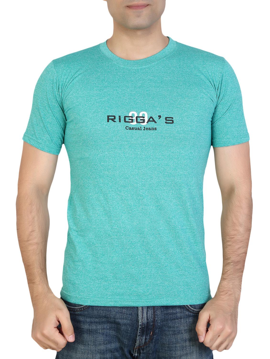 green cotton blend t-shirt - 15894019 - Zoom Image - 0