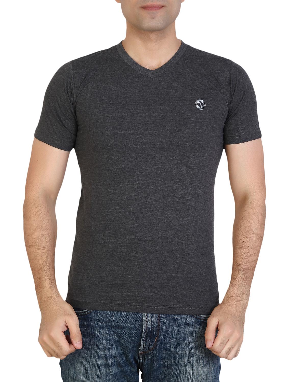 grey cotton blend t-shirt - 15894023 -  Zoom Image - 0
