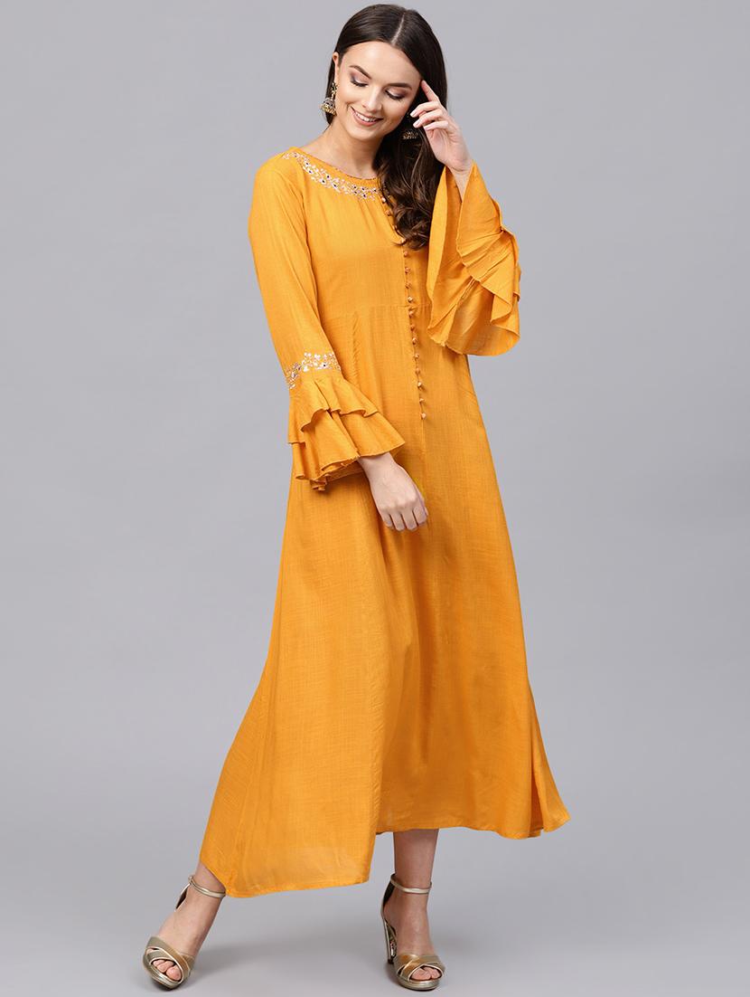 a-line bell sleeves gotta work dress - 15894282 - Zoom Image - 0