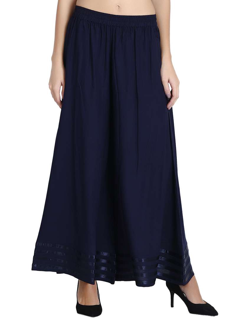 set of 2 flared palazzos - 15901328 -  Standard Image - 5