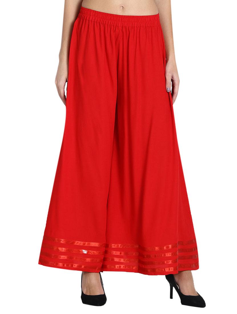 set of 2 flared palazzos - 15901329 - Standard Image - 5