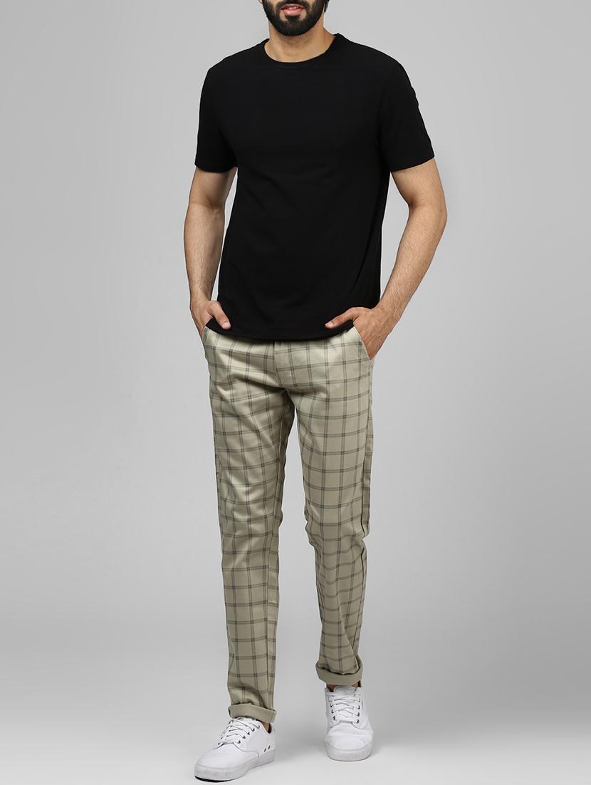 beige cotton chinos - 15901352 - Standard Image - 3