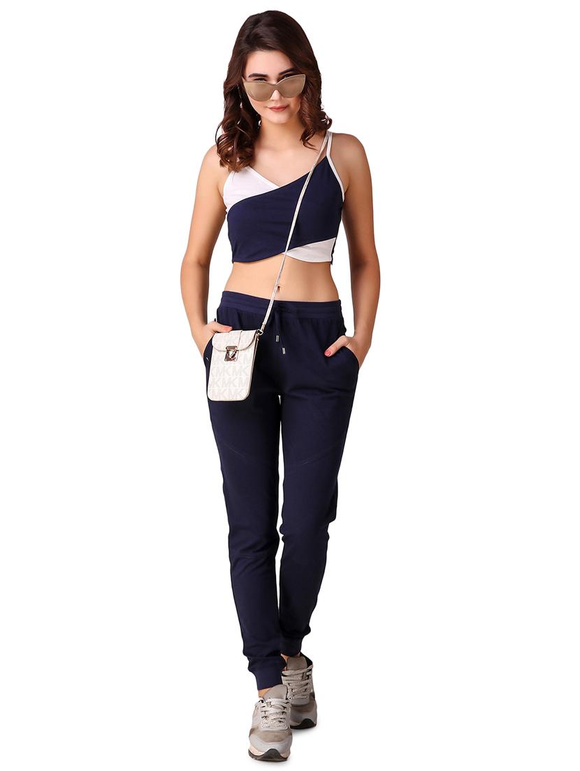 drawstring waist solid jogger - 15903373 - Standard Image - 3