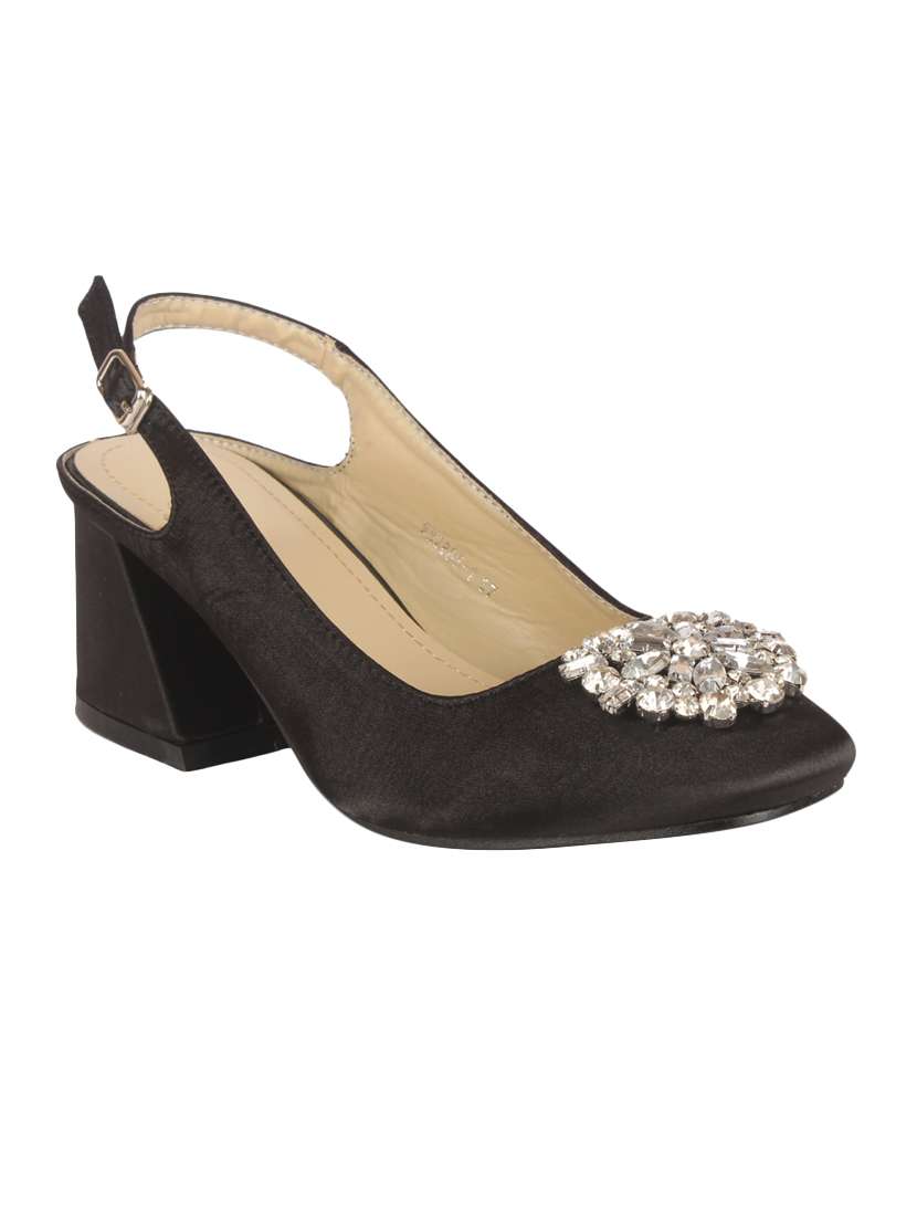 black back strap sandals