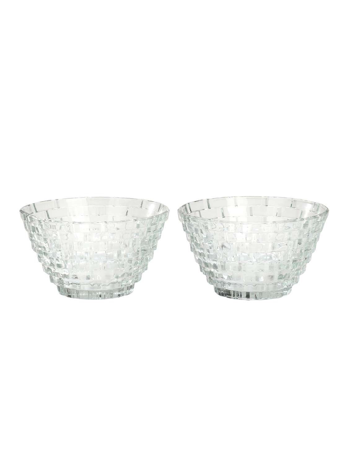 lakshya designer transparent serving glass bowl set of two with self  lakshya designe dn06 - 15909680 -  Zoom Image - 0