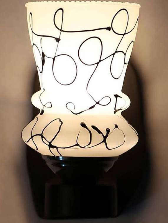 lakshya designer hand decoraive colorful sconce glass wall lamp light dx021 - 15910047 - Zoom Image - 0