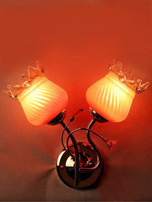 lakshya designer hand decoraive colorful sconce glass wall lamp light dx040 - 15910066 - Standard Image - 0