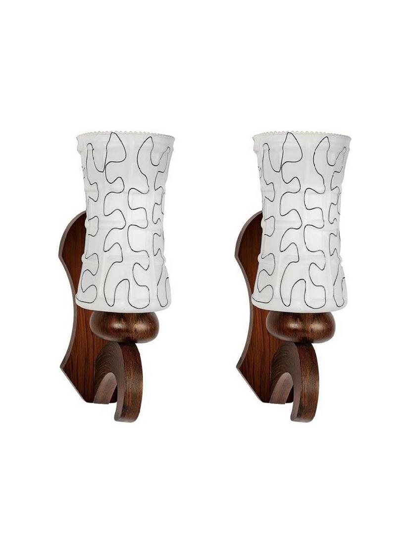 lakshya royal look decorative sconce wall lamp light with designer fitting(set of two) bd20 - 15910296 - Zoom Image - 0