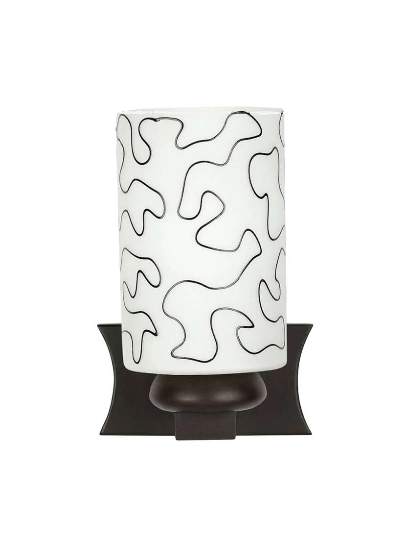 lakshya colorful decortive scone glass wall lamp light with stylish wooden fitting dx08 - 15910371 - Zoom Image - 0