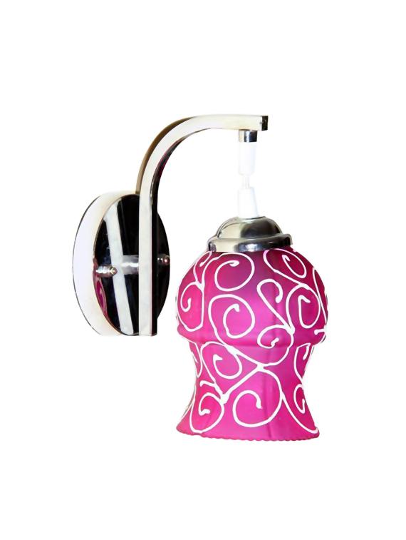 lakshya stylish & designer colorful sconce glass wall lamp ligh dx19 - 15910671 - Zoom Image - 0