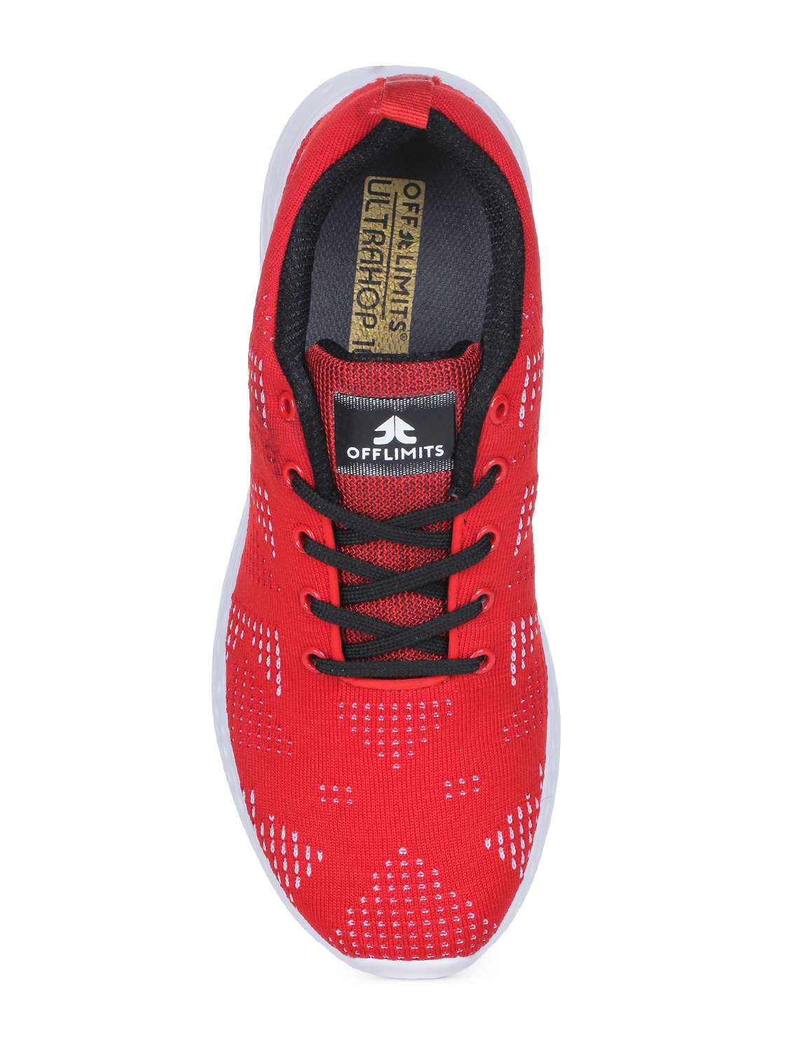 red fabric sport shoes - 15913779 -  Standard Image - 3