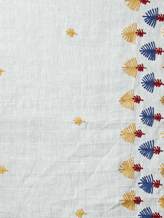 women's embroidered stole - 15915971 - Standard Image - 3
