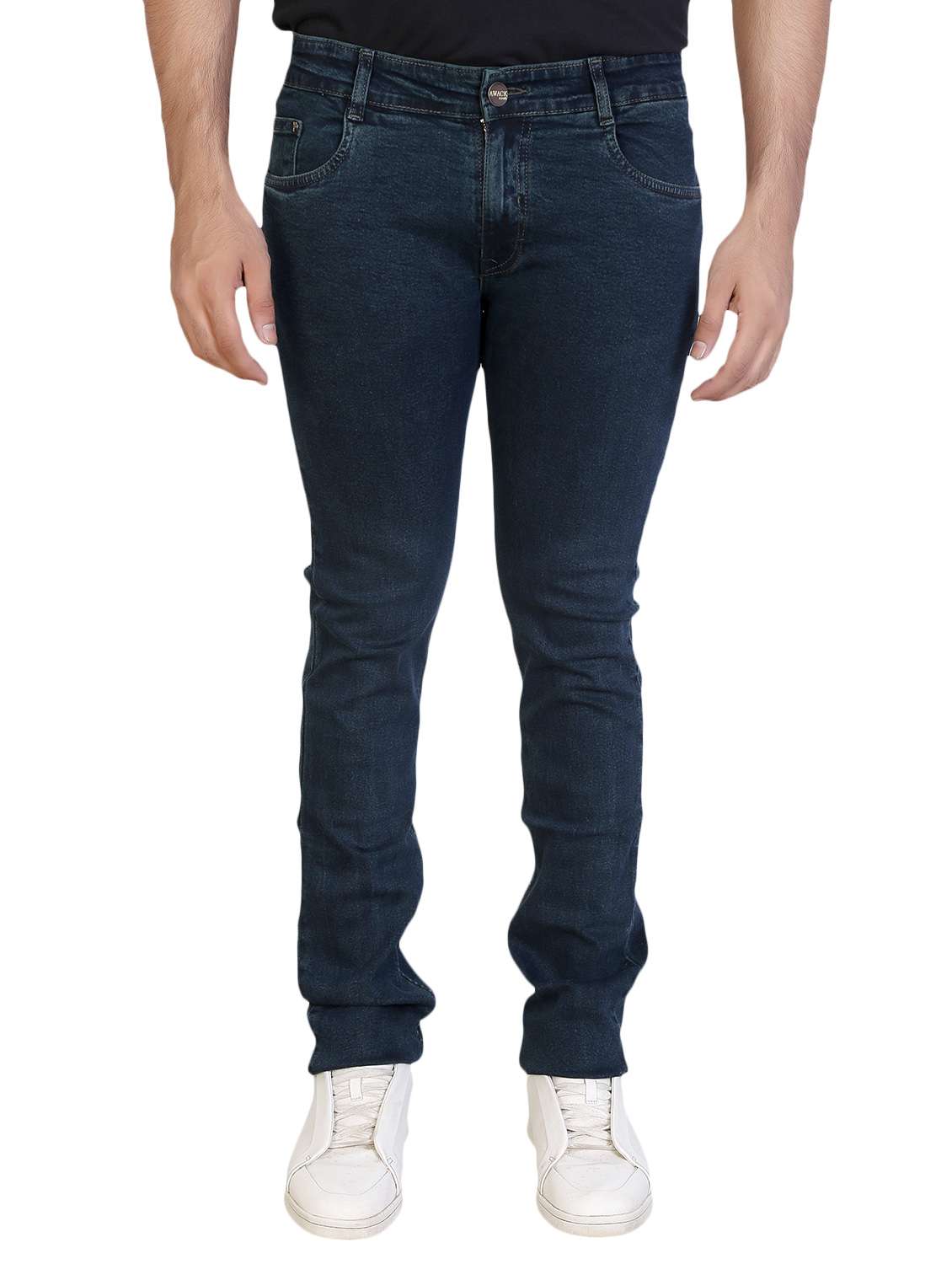 mens slim fit plain jeans - 15916055 - Zoom Image - 0