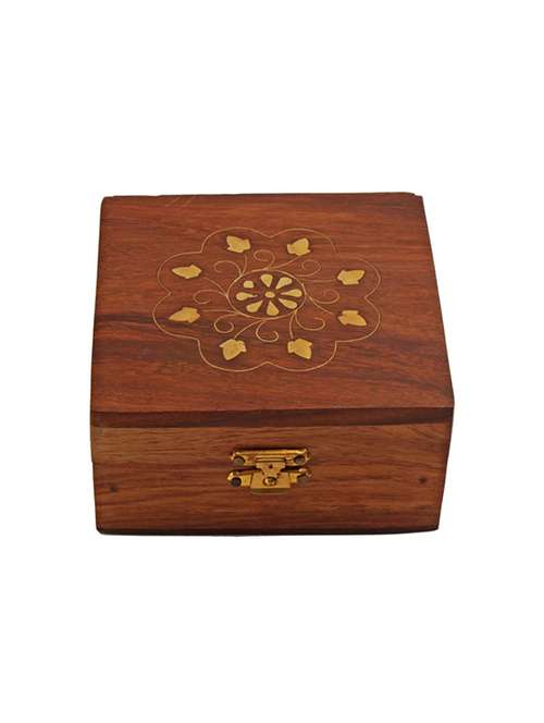 desi karigar wooden jewellery box - 15918850 -  Standard Image - 0