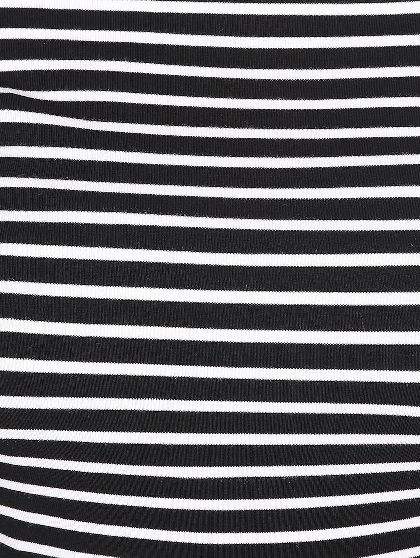 off shoulder striped top - 15920927 - Standard Image - 3