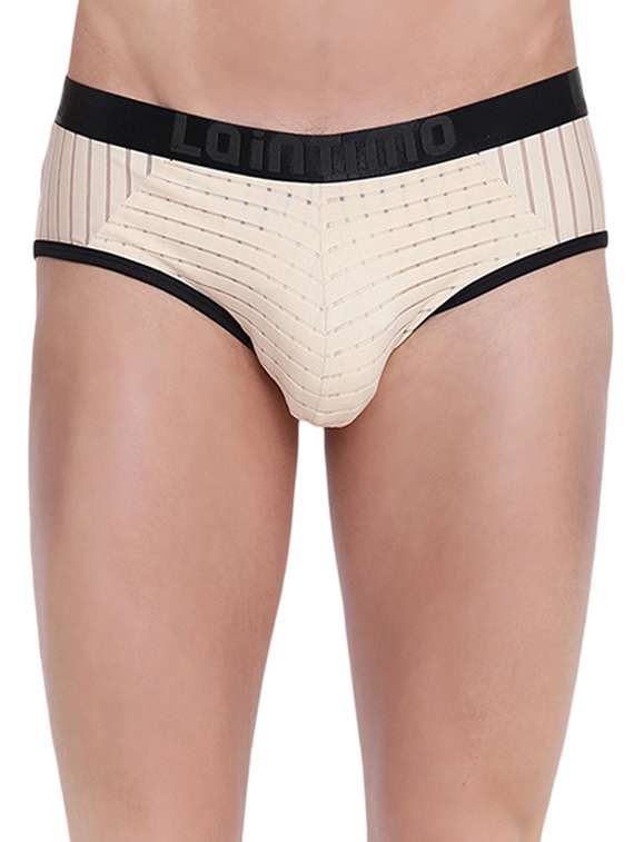 beige polyester spandex hipster