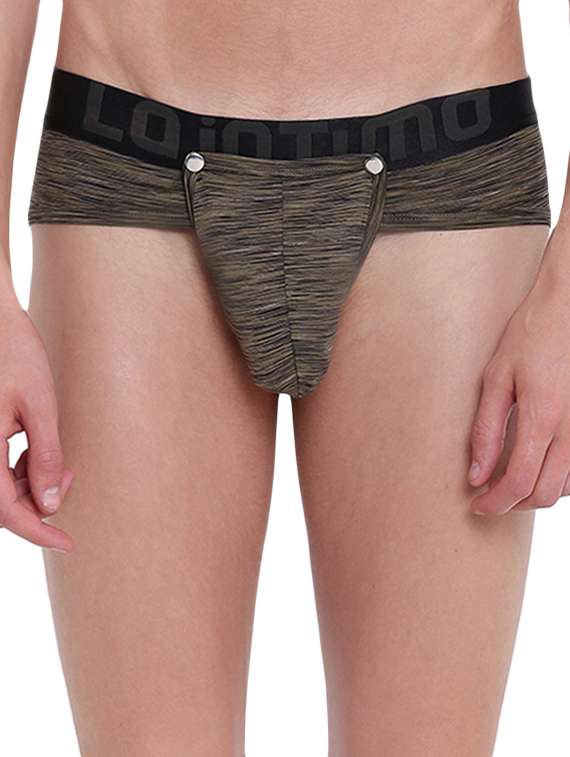 olive polyester spandex hipster