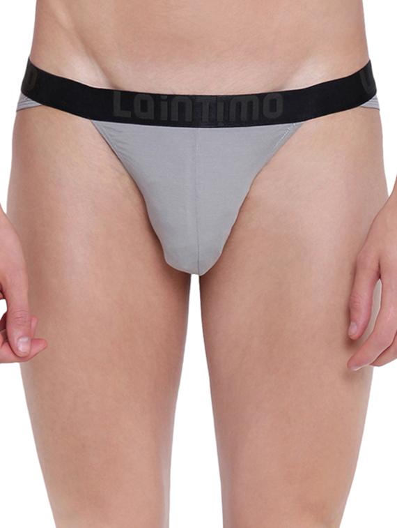 grey cotton modal spandex hipster - 15921761 - Zoom Image - 0