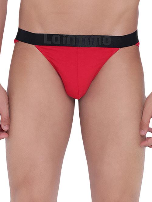 red cotton modal spandex hipster - 15921763 - Standard Image - 0