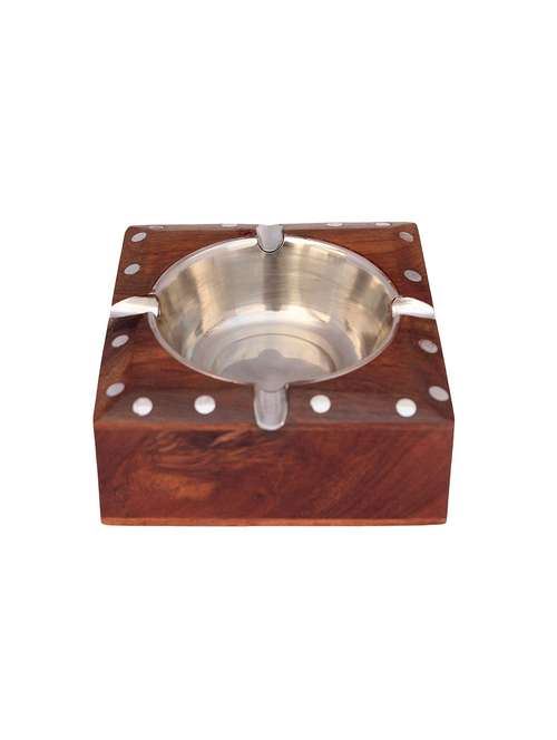 desi karigar square ash tray 