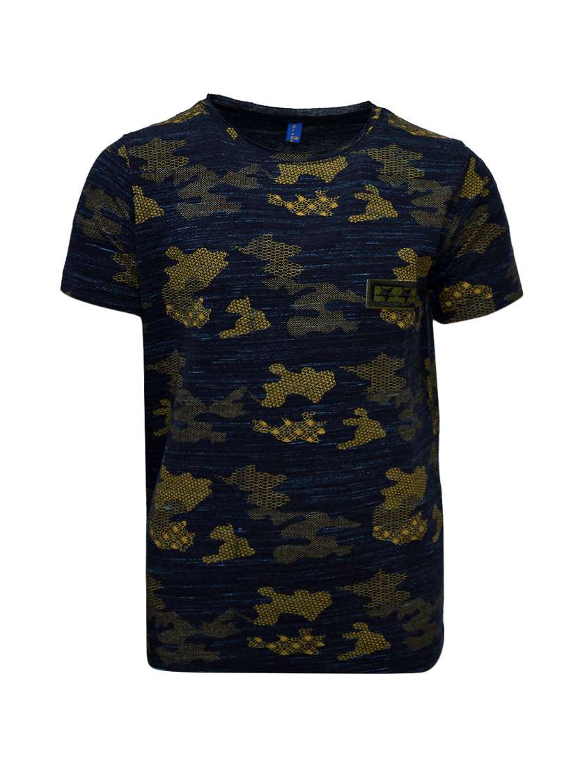 round neck camouflage t-shirt