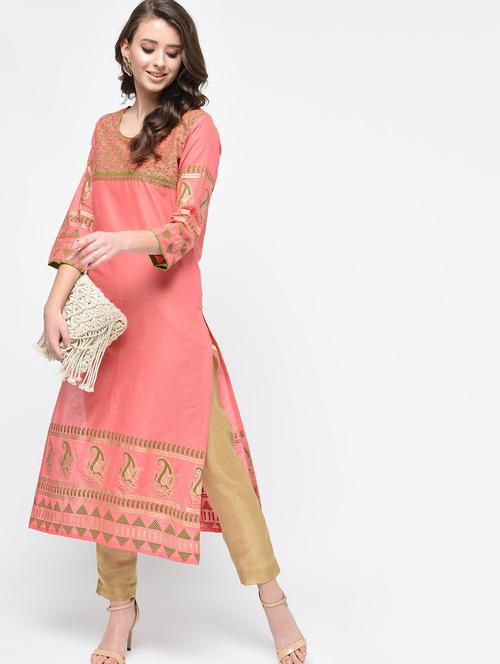 women's straight kurta - 15925472 -  Standard Image - 0