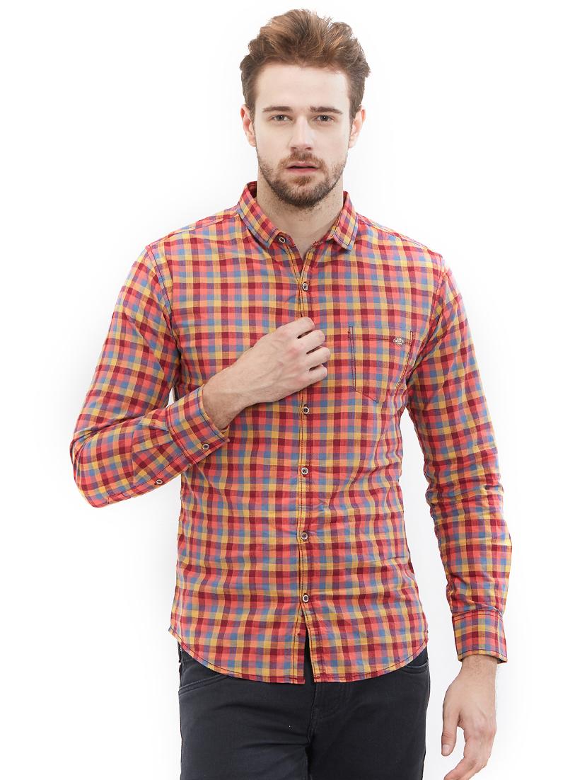 multicolor checkered casual shirt - 15925656 - Zoom Image - 0