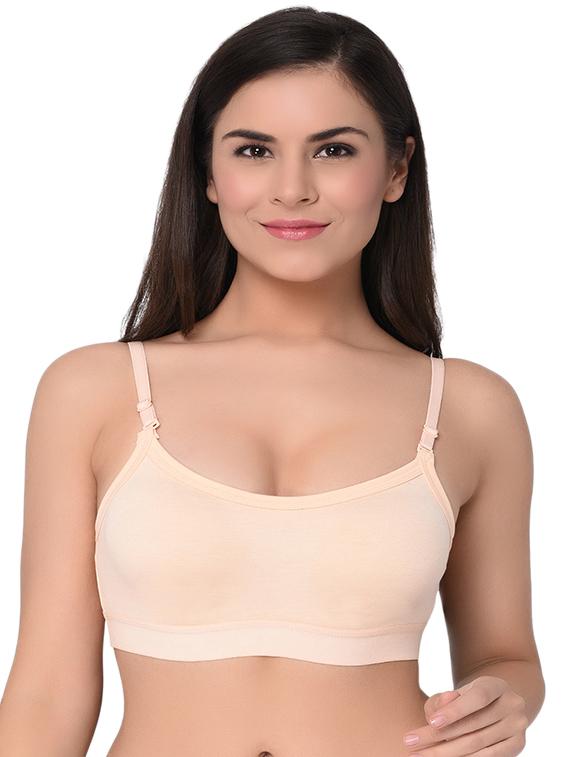 set of 2 solid sports bras - 15930186 - Standard Image - 3