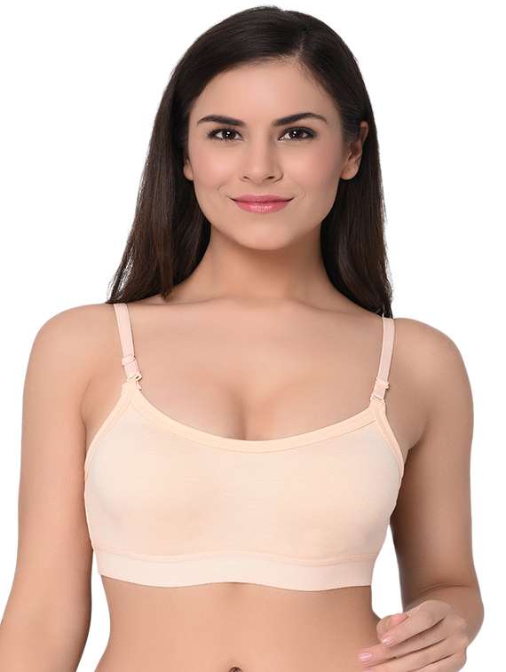 set of 2 solid sports bras - 15930191 -  Standard Image - 3