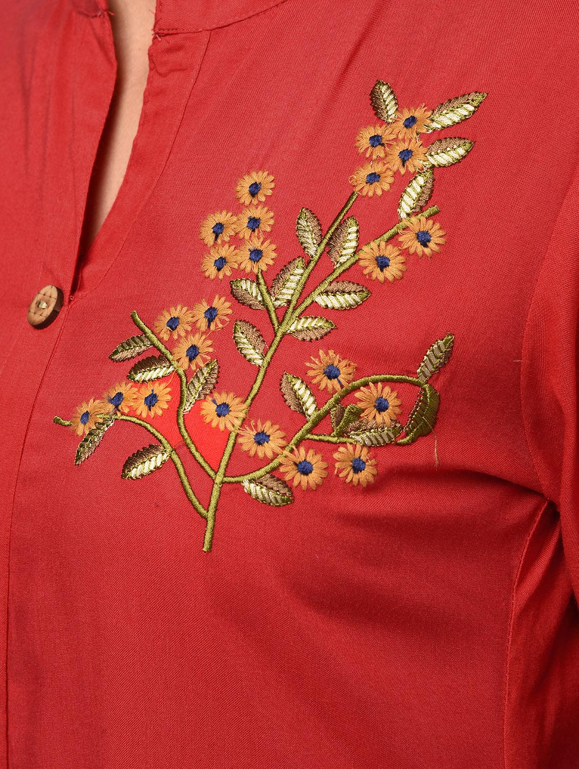 women's straight kurta - 15931430 - Standard Image - 5