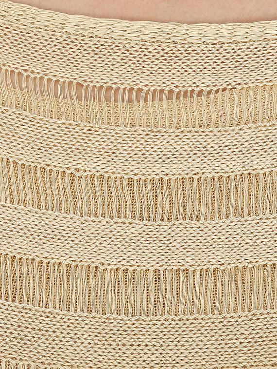 button detail knitted top - 15931462 - Standard Image - 3