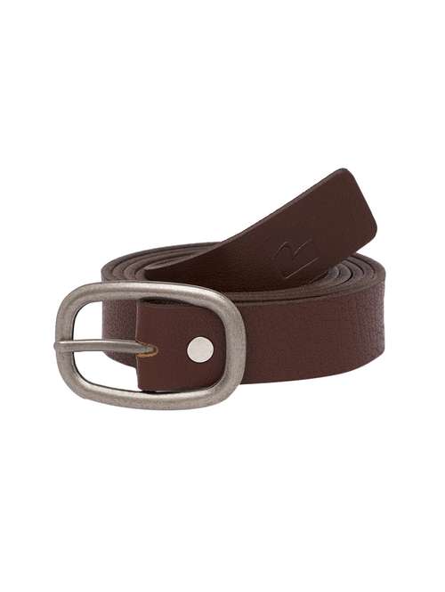 tanbrown leather belt - 15932294 - Standard Image - 0