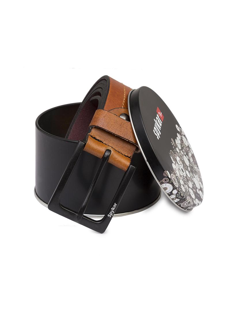 tanbrown leather belt - 15932311 - Standard Image - 3