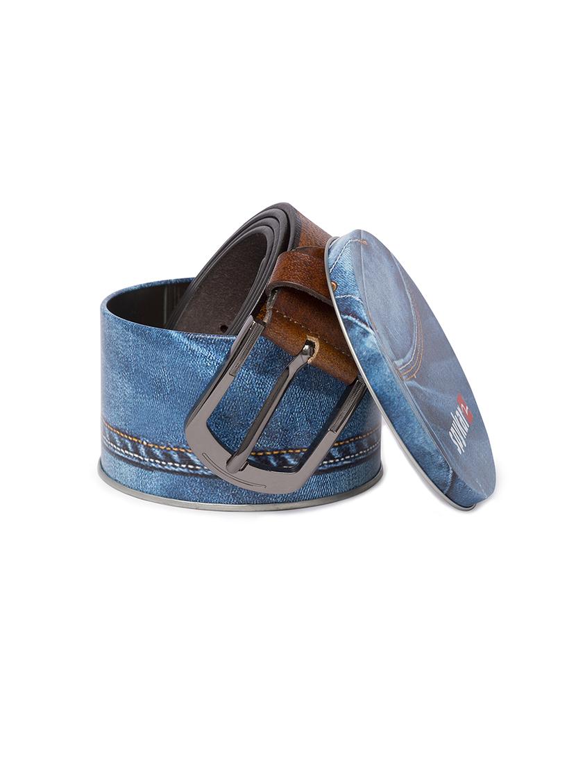 tanbrown leather belt - 15932340 - Standard Image - 3