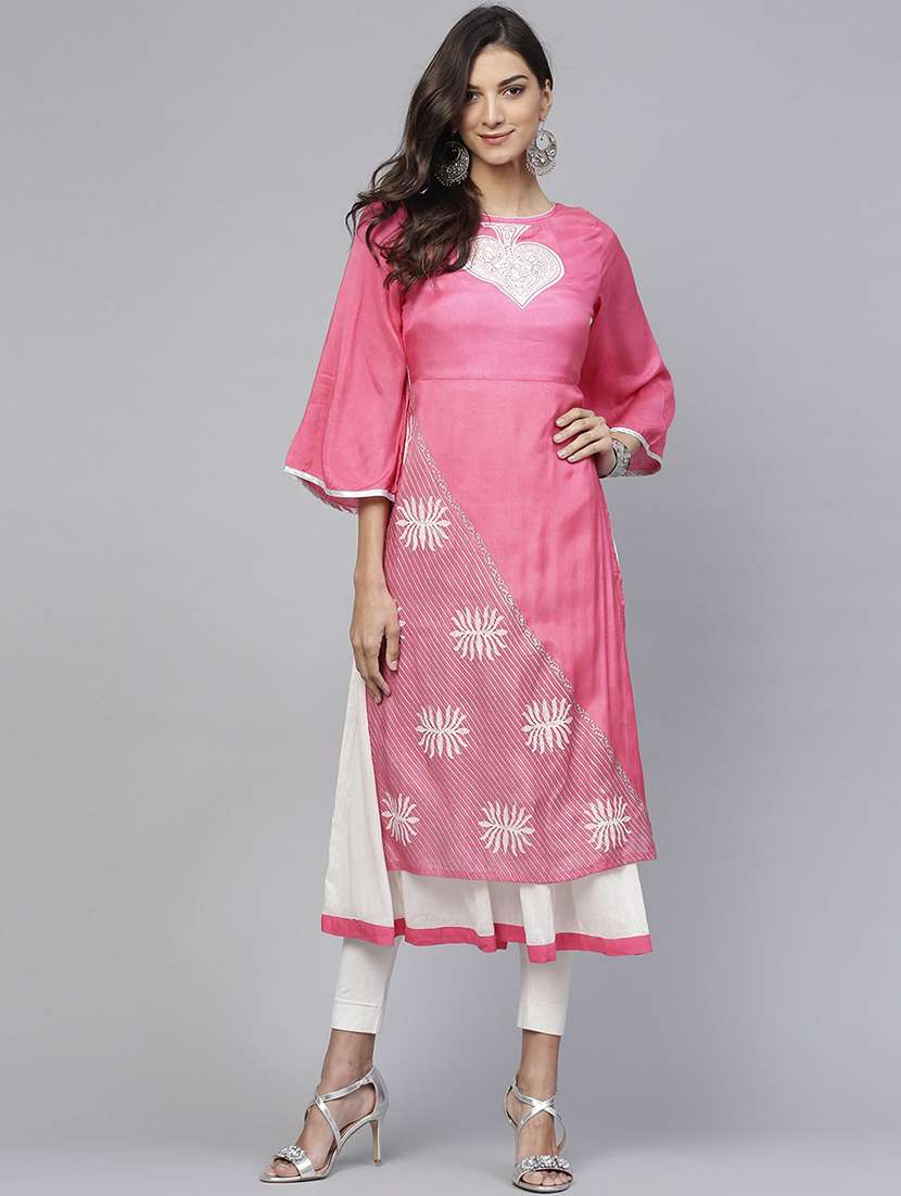 layered flared sleeves kurta