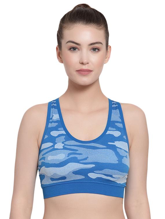 racer back camouflage sports bra - 15935072 -  Zoom Image - 0