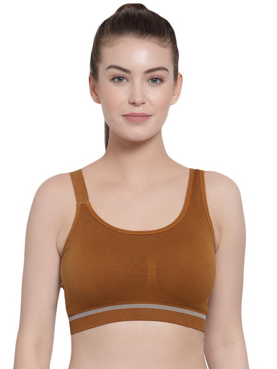 styled back sports bra - 15935088 - Zoom Image - 0