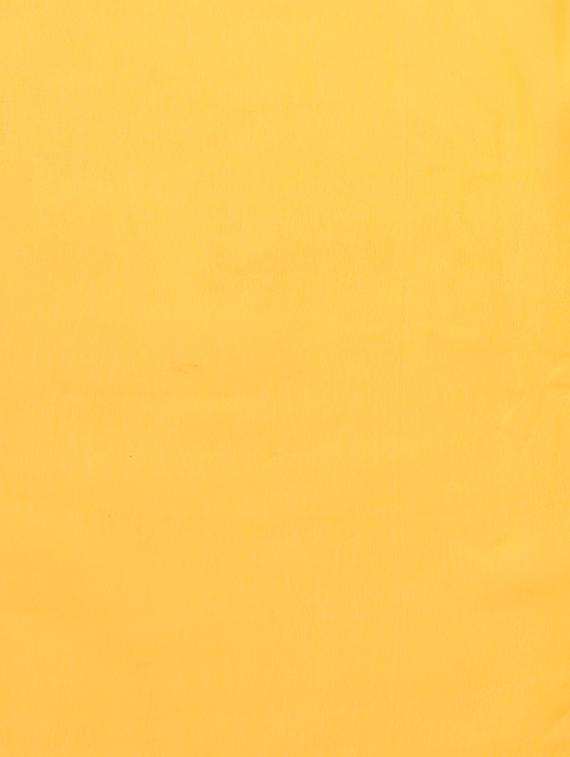 yellow chiffon plain saree with blouse - 15937543 - Standard Image - 3