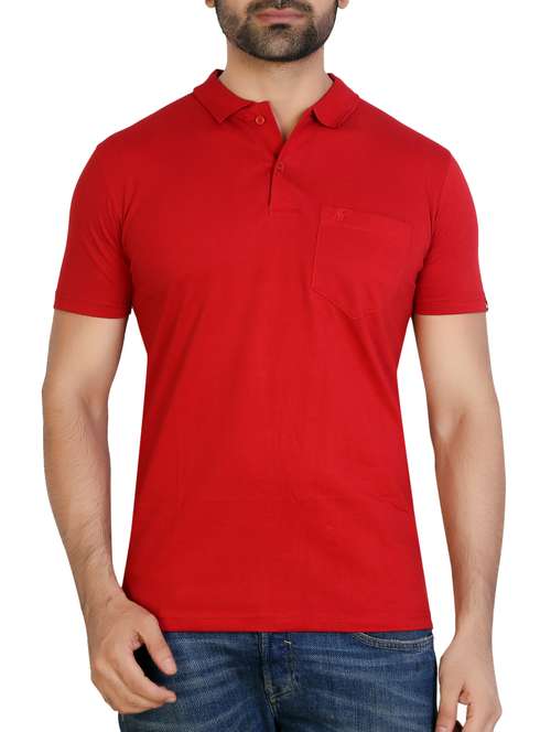 red solid tshirt - 15942197 -  Standard Image - 0