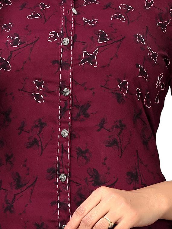 women's front slit kurta - 15945451 - Standard Image - 3