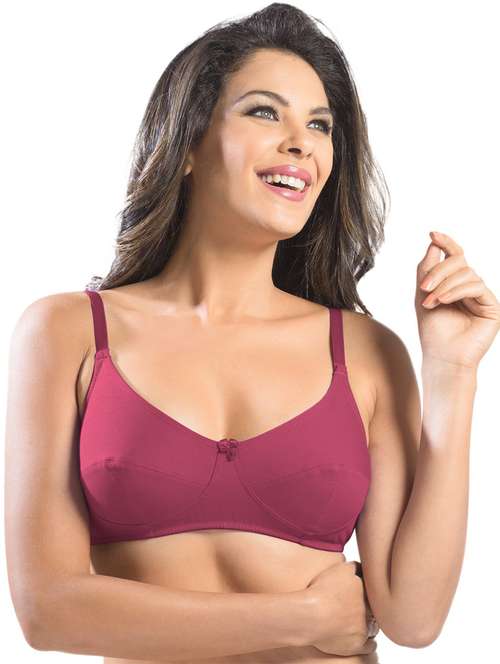 bow patch solid bra  - 15946681 -  Standard Image - 0