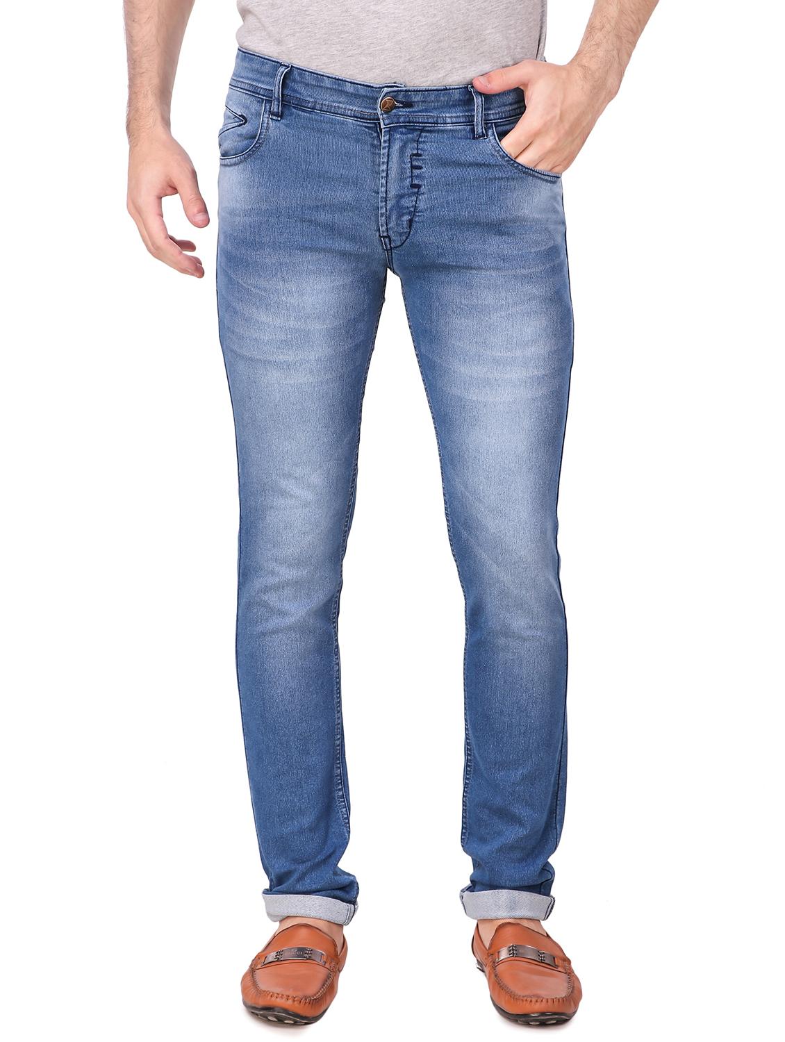 light blue denim washed jeans - 15947370 - Zoom Image - 0