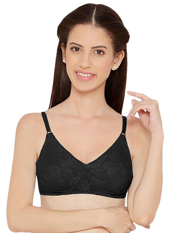 bow patch floral bra - 15949713 -  Zoom Image - 0