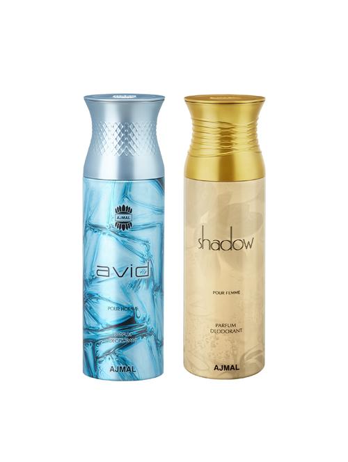 avid & shadowher deodorants for men & women pack of 2 - 15949768 -  Standard Image - 0
