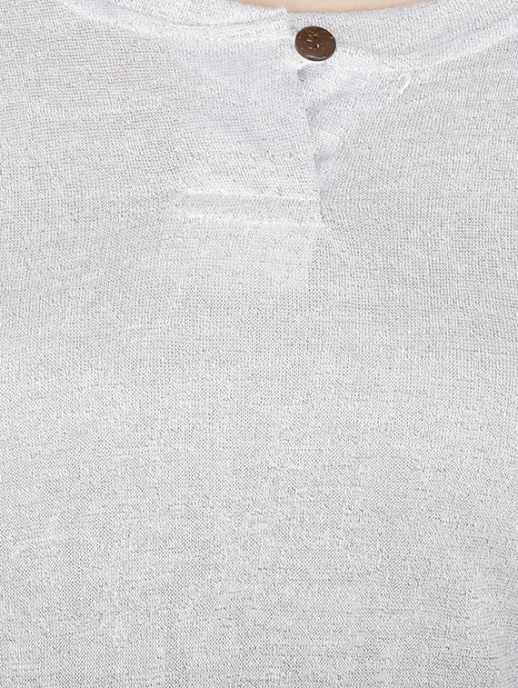 curved hem asymmetric top - 15953622 - Standard Image - 3
