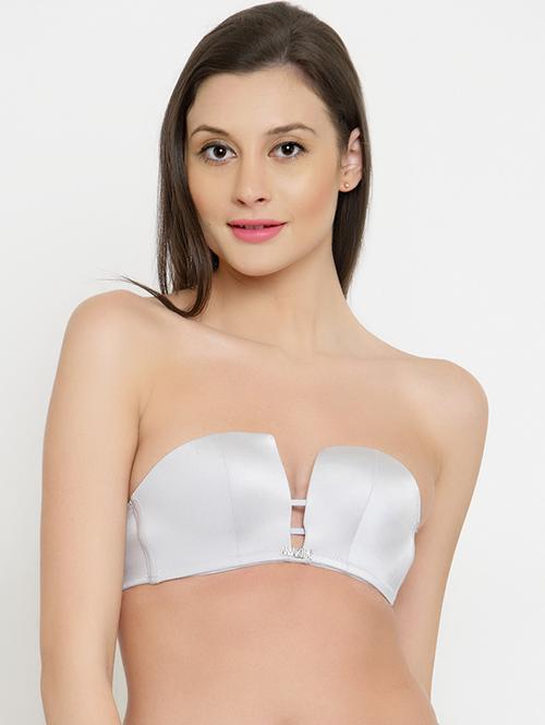 cut out detail solid bra - 15962926 -  Standard Image - 0