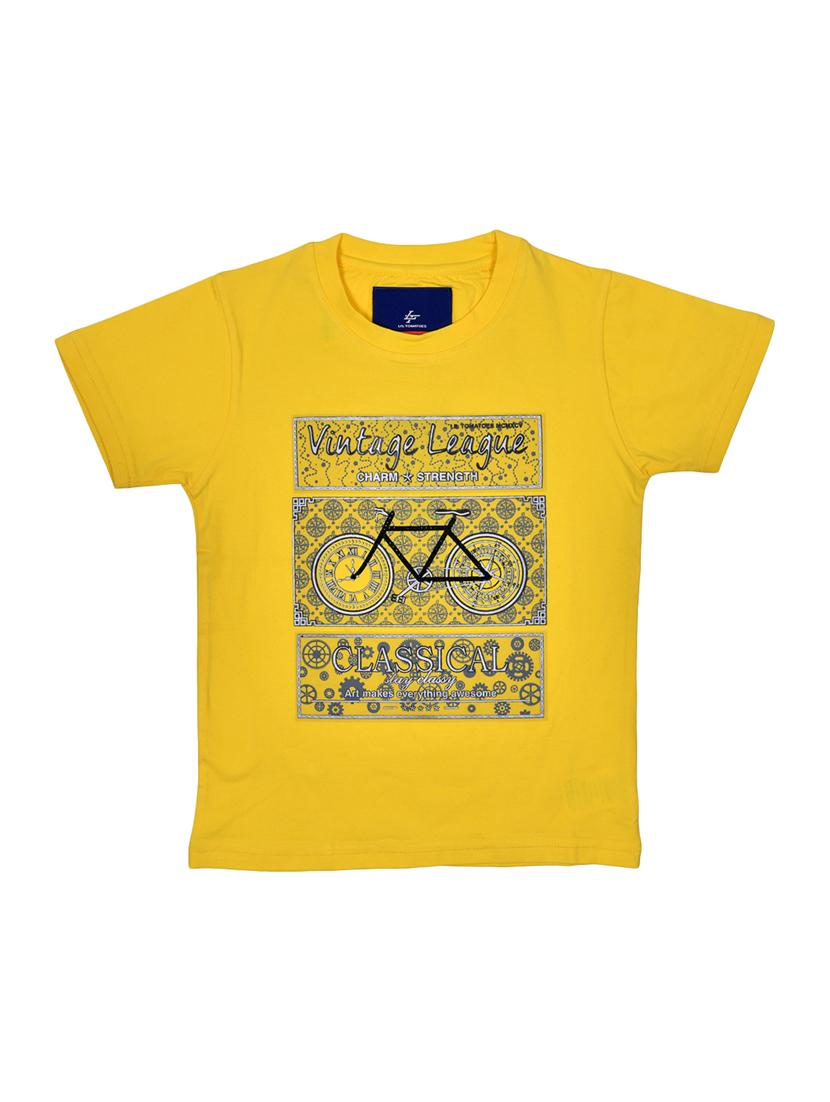 round neck quirky print t-shirt - 15964664 - Zoom Image - 0